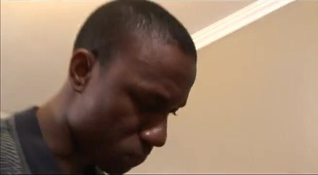 VOP Ebony Babes: Hairy black chick banged by a big black cock