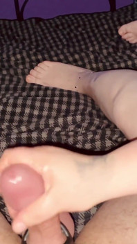 Handjob sudut pandangan pertama