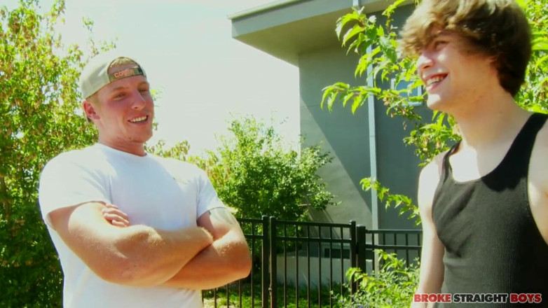 Broke Straight Boys: Ronan Kennedy &amp; Connor Flip Fuck