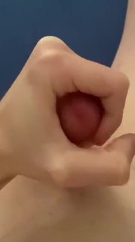 Cumshot Before Falling Asleep