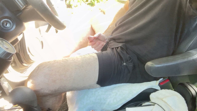 Hairy Wolfe bator: Peluda bator lateral masturbação expor pau dong pênis