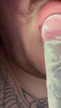 Glowing Dildo - Smoking