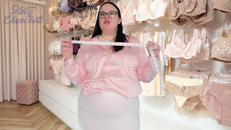 Katy Churchill: Membantu banci membeli pakaian dalam