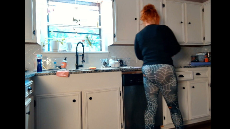 Samantha 38G: Happy Halloween Haunted Dishes with Fat Ass Samantha38g