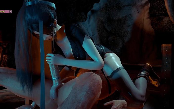 X Hentai: 3D의 아름다움: 거유의 존나 큰 젖탱이의 등장 - 3D 애니메이션