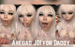 Ahegao JOi för pappa
