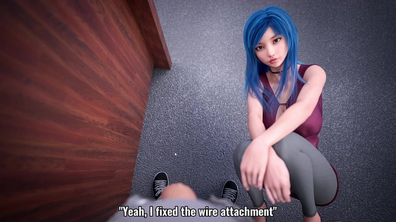 Gaming vision: Moje roztomilá spolubydlící 2 Gamplay se sexuální scénou, část 10