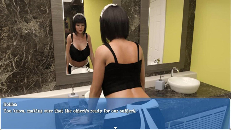 Dirty GamesXxX: Lily of the valley: housemaid with a butt plug in...