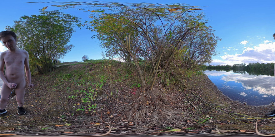 Outdoorboy5: Teen Komplett Nackt an Einem See