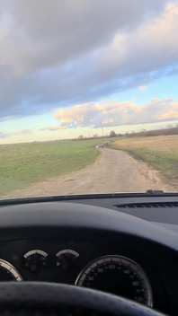 Alemã loira caroneira pega e recebe arriscado pov ao ar livre foda no carro