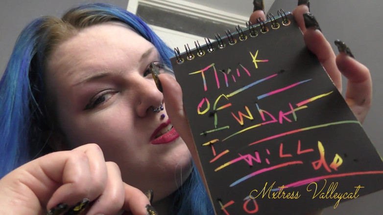 Mxtress Valleycat: Gold foil menyodok goresan ASMR