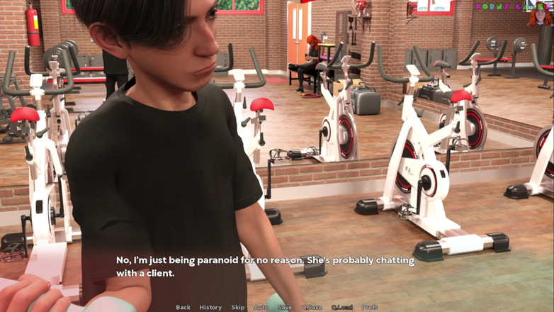 Porny Games: 命运不会通过提高phallus将我们分开 - 与出轨红发女郎的监狱性爱，假阳具男人再次罢工，在树林上做爱17