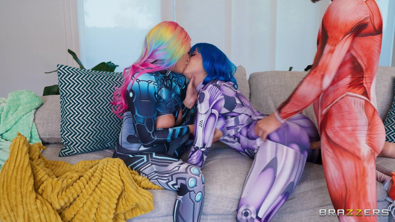 BRAZZERS: Brazzers - Kali Roses i Charli Phoenix Get Teabagged i Love...