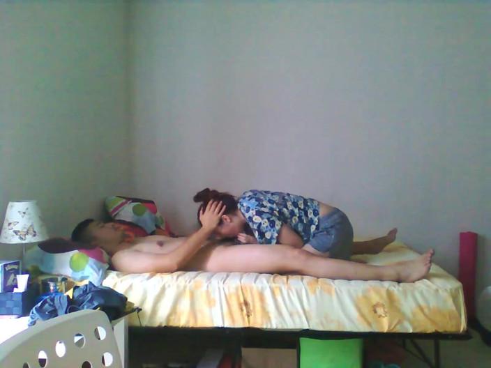 SquishMallow3328: Submissive Teen Chinese Slut Sucks My Dick and Swallows My...