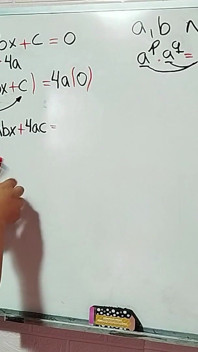 29 Algebra: demonstrație sexuală a ecuației de gradul al doilea