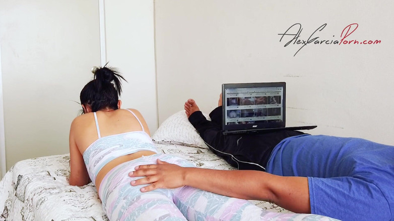 Alex Garcia Porn: My Stepsister Gives Me Some Good Feelings, but I Came...