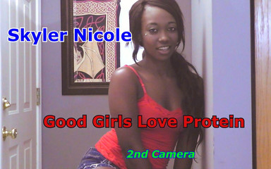 Average Joe xxx: Skyler Nicole tato dívka miluje proteinovou 2. kameru