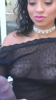 Mya Lovely Vs Big Black Cocks the Porn Challenge