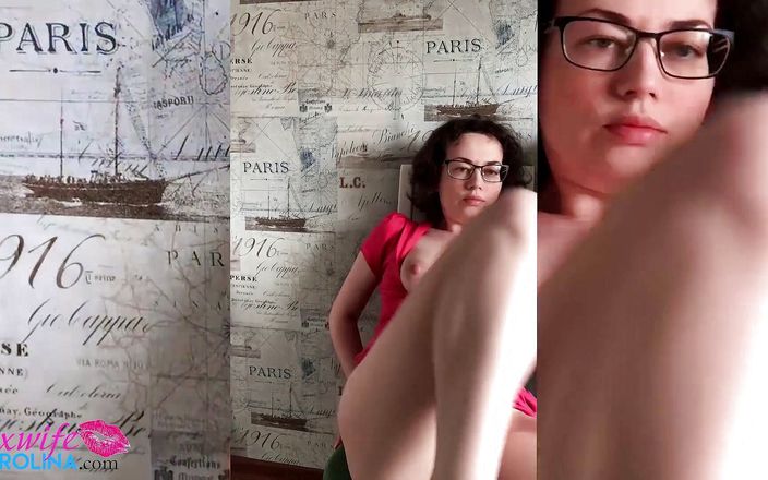 Oksana Katysheva: Esposa digitación mojado coño juguetes sexuales después de ver porno
