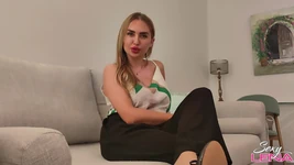 Ovládání baleríny nylonových nohou