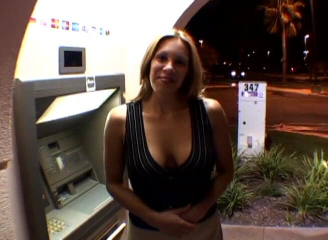 Radical: Busty picked up slut sucks big dick