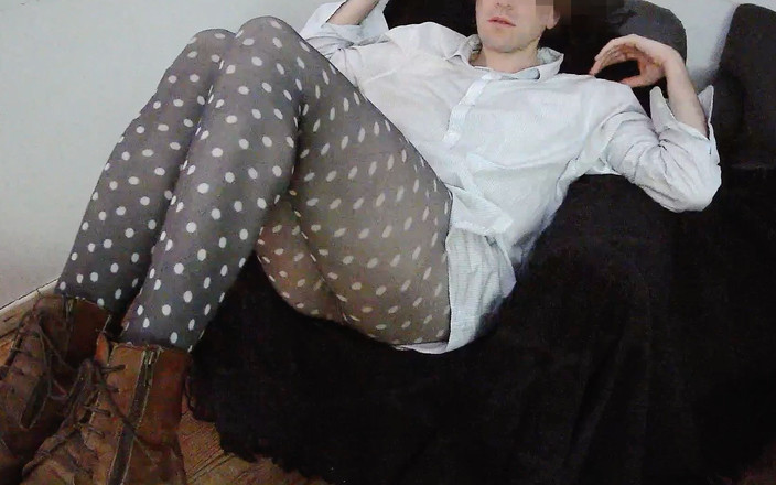 Seoul Sat: 金发白发女郎在硬核紧身裤吮吸大黑屌假阳具