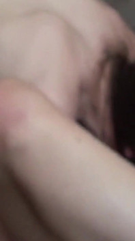 Two Romantic Brunettes Kiss and Sit on Each Others Face Until an Orgasm