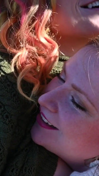 Boozing Tea and Licking Tits! Outdoors Extra Before Full Scene Fun