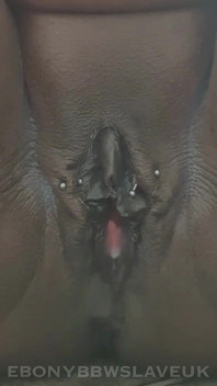 My Big Black Fat Gaping Cunt