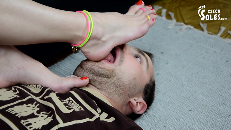 Czech Soles - foot fetish content: Roommate sexy feet seduction