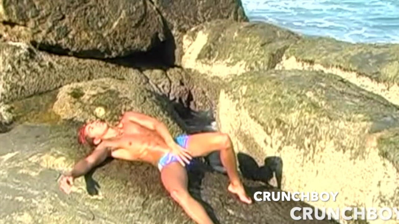 Gaybareback: Two Sexy Latino Boys Fucking Bareback in Beach for Fun...