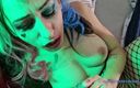 Maria y Balmeida: Harley Quinn ruft den Joker und fickt ihn