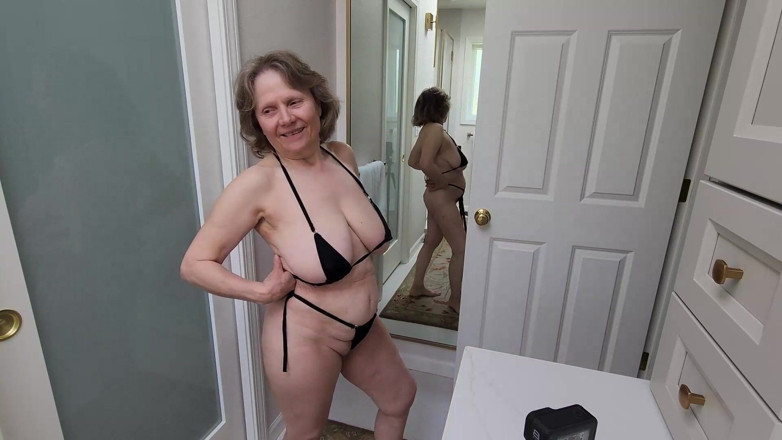 MarieRocks: GILF 70 Plus Bikini