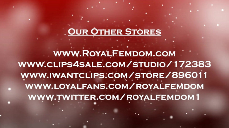 Royal Femdom: Oiled Ass Face Riding