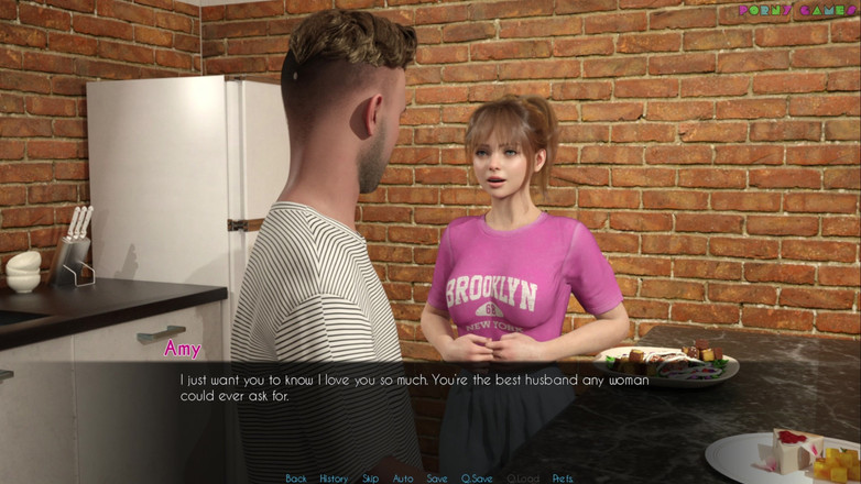 Porny Games: Šťastně ever after by Escovic Hry - sexy dáma šuká manžela i...