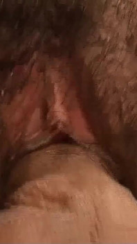 Skinny teen with extremely hairy pussy banged by stepbrother