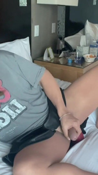 Marina Fucking Big Red Toy and Cumming