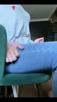 Wriggling in My Day Jeans and No Knickers