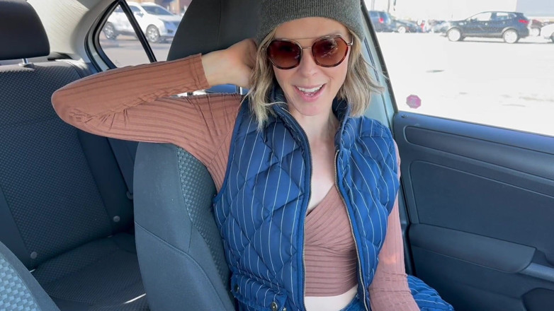 Serenity Cox: Cumming Hard in Grocery Store with Lush Remote Controlled Vibrator