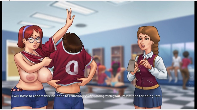 XXX Games Bunk: Summer time saga - gameplay - rollenspiel - judith intro-szenen