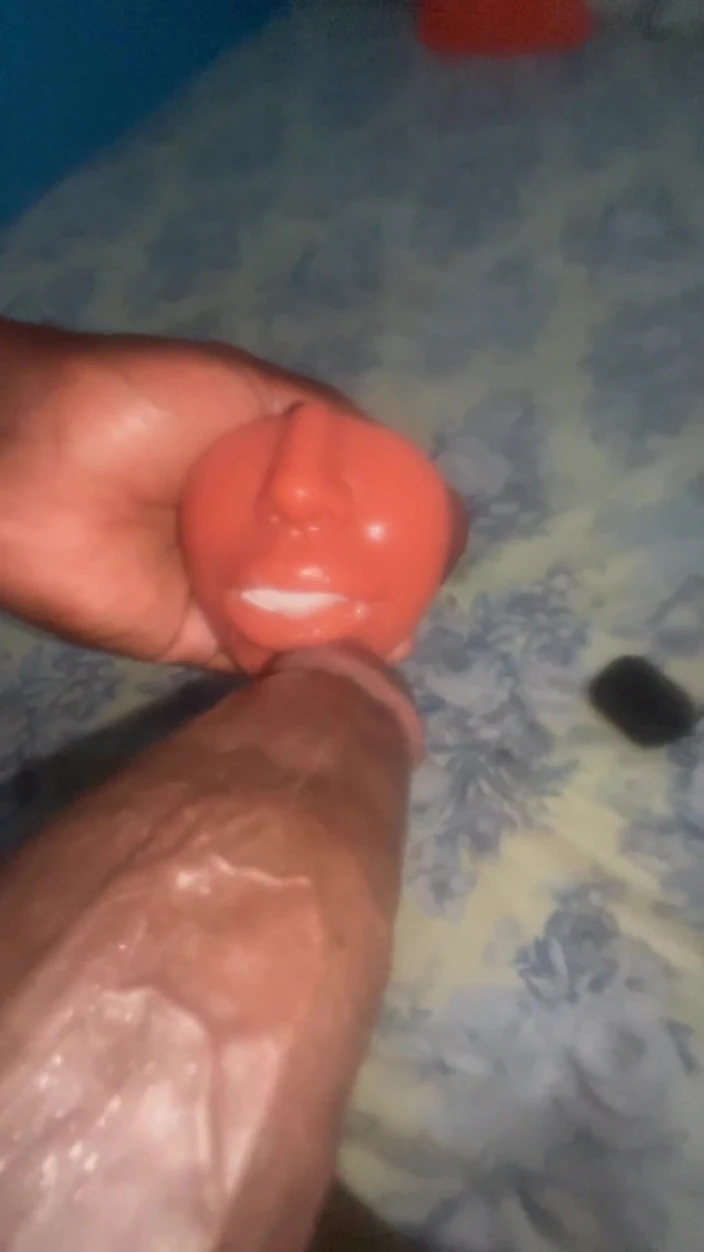 Bbc-godaddy: BBC Sextoy Testing.deep Throat and Cum in