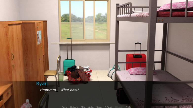 3D Cartoon Porn: 兰开斯特寄宿屋7 - 瑞安在闹鬼的房子卧室里操他的室友anna