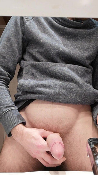 WhiteboiF: Čůrání do umyvadla s semi tvrdé po stříkání a precum