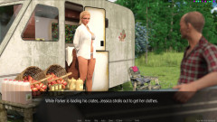 Porny Games: Jessica O'neils harte Nachrichten von Stoper - Mit dem alten mann...