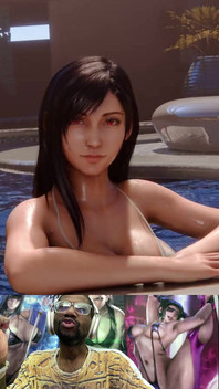 Big Huge Milky Breast Ass Tifa Shows You Her Tasty Milkies