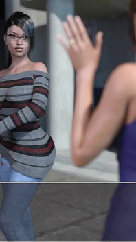 Laura Lustful Secrets: Esposa gostosa trai o marido regularmente, mas ela não quer que ele a trai - episódio 57