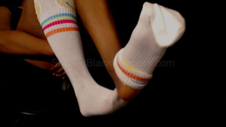 The Goddess Simone: Socks of sweet sweat fet