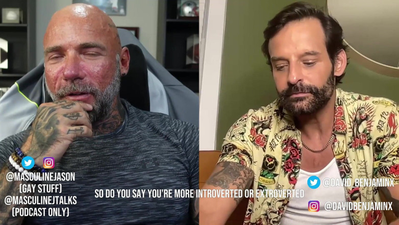 Raw and Uncensored with Masculine Jason: Porn Star Confessions - David Benjamin (episode 104)