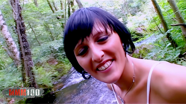 MMM100: Alicia Dark's Wild Anal Adventure in the Woods com Terry -...