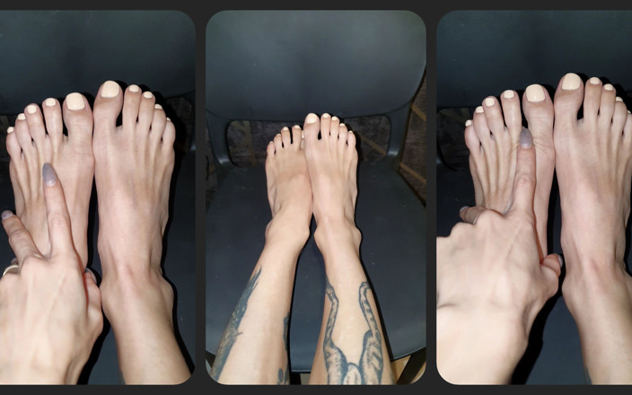 TattoedGirl666: Footfetish Sexy Pedicure